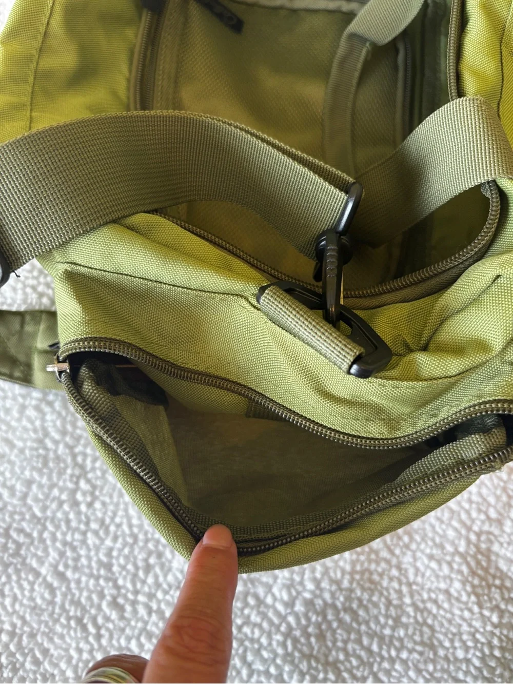 Cabela's Olive Green Messenger Bag
